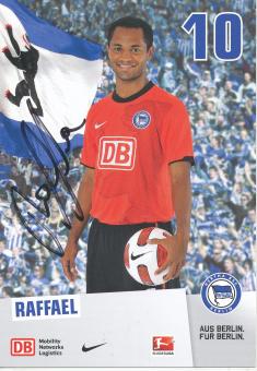Raffael  2010/2011  Hertha BSC Berlin  Fußball Autogrammkarte original signiert 