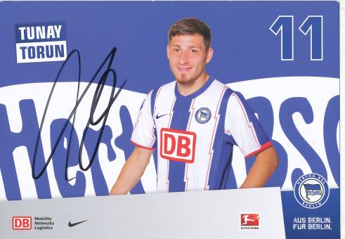 Tunay Torun  2011/2012  Hertha BSC Berlin  Fußball Autogrammkarte original signiert 