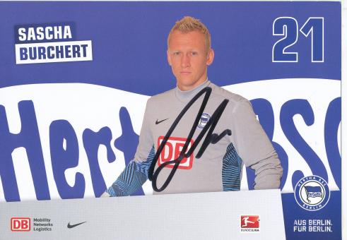 Sascha Burchert  2011/2012  Hertha BSC Berlin  Fußball Autogrammkarte original signiert 