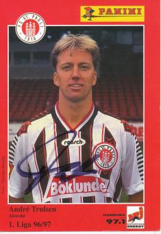 Andre Trulsen   1996/1997  FC St.Pauli  Fußball Autogrammkarte original signiert 