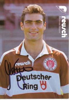 Andreas Mayer   1994/1995  FC St.Pauli  Fußball Autogrammkarte original signiert 