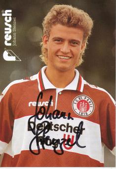 Johann Stenzel   1994/1995  FC St.Pauli  Fußball Autogrammkarte original signiert 