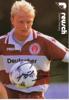 Torsten Fröhling   1994/1995  FC St.Pauli  Fußball Autogrammkarte original signiert 