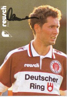 Dirk Dammann  1994/1995  FC St.Pauli  Fußball Autogrammkarte original signiert 