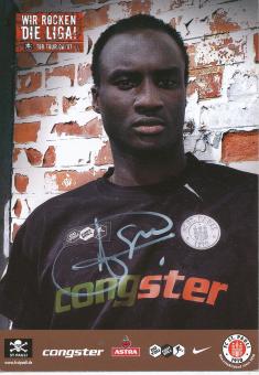 Abdou Sall  2006/2007  FC St.Pauli  Fußball Autogrammkarte original signiert 