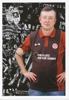 Siegmar Krahl  2010/2011  FC St.Pauli  Fußball Autogrammkarte original signiert 