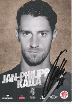 Jan Philipp Kalla  2013/2014  FC St.Pauli  Fußball Autogrammkarte original signiert 