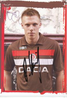 Rouwen Hennings  2009/2010  FC St.Pauli  Fußball Autogrammkarte original signiert 