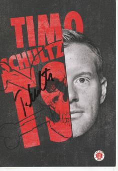 Timo Schultz  2012/2013  FC St.Pauli  Fußball Autogrammkarte original signiert 
