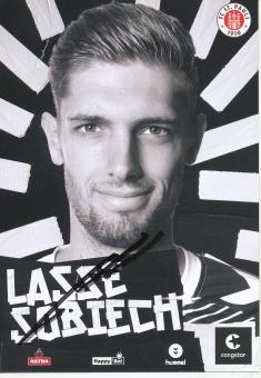 Lasse Sobiech  2015/2016  FC St.Pauli  Fußball Autogrammkarte original signiert 