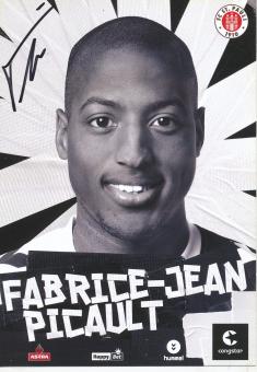 Fabrice Jean Picault  2015/2016  FC St.Pauli  Fußball Autogrammkarte original signiert 