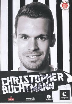 Christopher Buchtmann  2015/2016  FC St.Pauli  Fußball Autogrammkarte original signiert 
