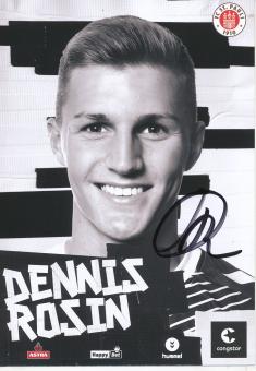 Dennis Rossin   2015/2016  FC St.Pauli  Fußball Autogrammkarte original signiert 