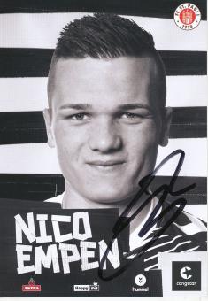 Nico Empen   2015/2016  FC St.Pauli  Fußball Autogrammkarte original signiert 