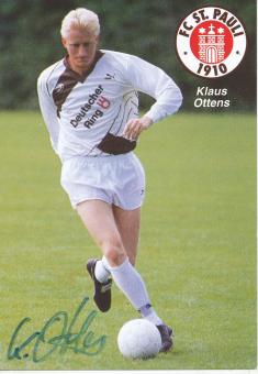 Frank Wolf  1990/1991  FC St.Pauli  Fußball Autogrammkarte original signiert 