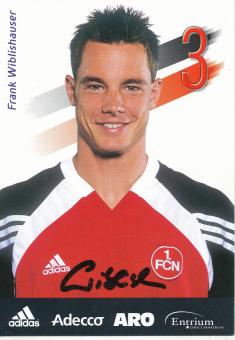 Frank Wiblishauser  2001/2002  FC Nürnberg  Fußball Autogrammkarte original signiert 