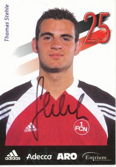 Thomas Stehle  2001/2002  FC Nürnberg  Fußball Autogrammkarte original signiert 