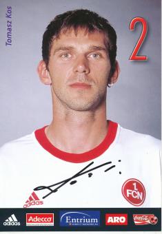Tomasz Kos  2002/2003  FC Nürnberg  Fußball Autogrammkarte original signiert 