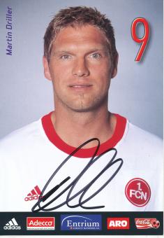 Martin Driller  2002/2003  FC Nürnberg  Fußball Autogrammkarte original signiert 