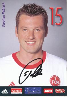 Stephan Paßlack  2002/2003  FC Nürnberg  Fußball Autogrammkarte original signiert 