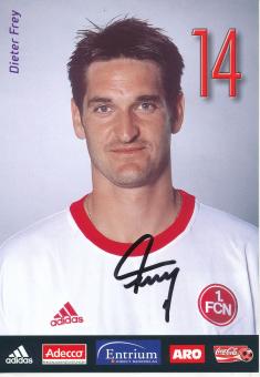 Dieter Frey  2002/2003  FC Nürnberg  Fußball Autogrammkarte original signiert 