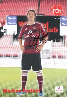 Markus Feulner  2011/2012  FC Nürnberg  Fußball Autogrammkarte original signiert 