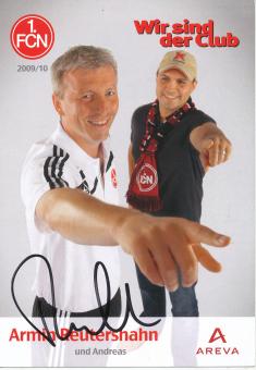 Armin Reutershahn   2009/2010  FC Nürnberg  Fußball Autogrammkarte original signiert 