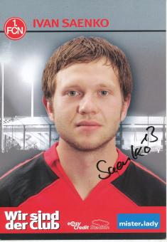 Ivan Saenko  2006/2007  FC Nürnberg  Fußball Autogrammkarte original signiert 