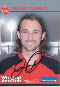 Joshua Kennedy  2006/2007  FC Nürnberg  Fußball Autogrammkarte original signiert 
