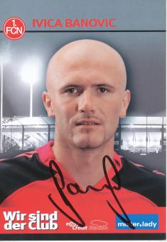 Ivica Banovic  2006/2007  FC Nürnberg  Fußball Autogrammkarte original signiert 