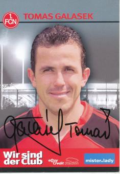Tomas Galasek  2006/2007  FC Nürnberg  Fußball Autogrammkarte original signiert 