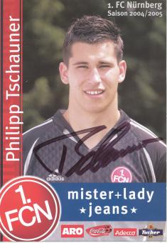 Philipp Tschauner  2004/2005  FC Nürnberg  Fußball Autogrammkarte original signiert 