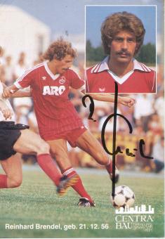 Reinhard Brendel  1982/1983  FC Nürnberg  Fußball Autogrammkarte original signiert 