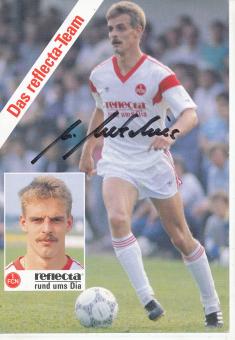 Ulf Metschies  1987/1988  FC Nürnberg  Fußball Autogrammkarte original signiert 