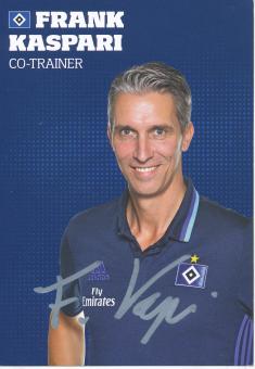 Frank Kaspari  2016/2017  Hamburger SV  Fußball Autogrammkarte original signiert 