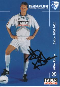 Hilko Ristau  2000/2001  VFL Bochum  Fußball Autogrammkarte original signiert 