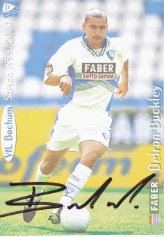 Delron Buckley  1999/2000  VFL Bochum  Fußball Autogrammkarte original signiert 