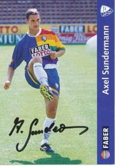 Axel Sundermann   1997/1998  VFL Bochum  Fußball Autogrammkarte original signiert 