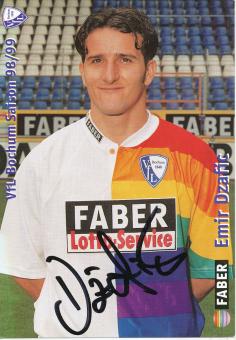 Emir Dzafic  1998/1999  VFL Bochum  Fußball Autogrammkarte original signiert 