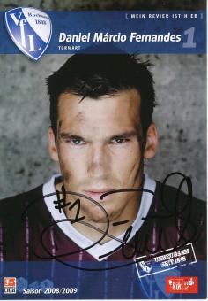 Daniel Fernandes  2008/2009  VFL Bochum  Fußball Autogrammkarte original signiert 