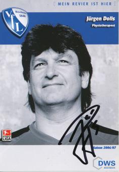 Jürgen Dolls  2006/2007  VFL Bochum  Fußball Autogrammkarte original signiert 
