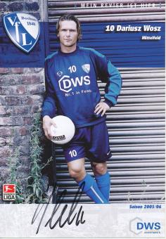 Dariusz Wosz  2005/2006  VFL Bochum  Fußball Autogrammkarte original signiert 