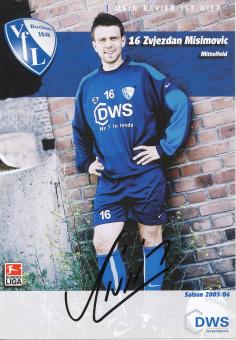 Zvjezdan Misimovic  2005/2006  VFL Bochum  Fußball Autogrammkarte original signiert 