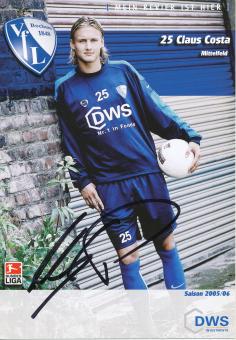Claus Costa  2005/2006  VFL Bochum  Fußball Autogrammkarte original signiert 