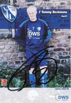Tommy Bechmann  2005/2006  VFL Bochum  Fußball Autogrammkarte original signiert 