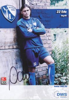 Edu  2005/2006  VFL Bochum  Fußball Autogrammkarte original signiert 