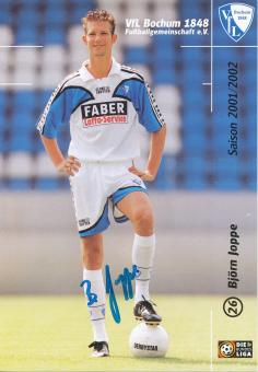 Björn Joppe  2001/2002  VFL Bochum  Fußball Autogrammkarte original signiert 