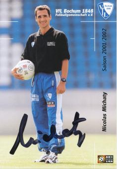 Nicolas Michaty  2001/2002  VFL Bochum  Fußball Autogrammkarte original signiert 