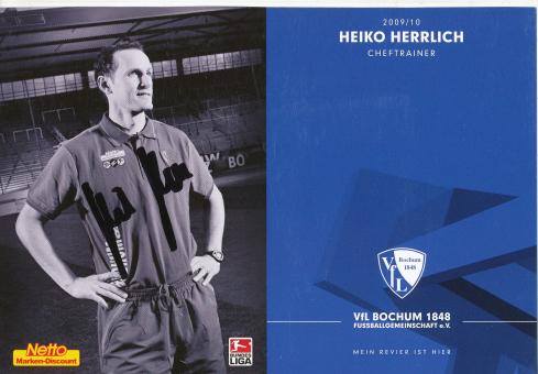 Heuko Herrlich  2009/2010  VFL Bochum  Fußball Autogrammkarte original signiert 