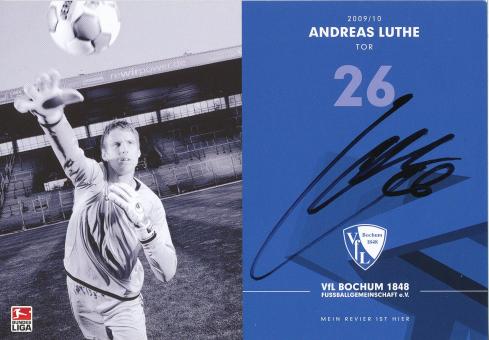 Andreas Luthe  2009/2010  VFL Bochum  Fußball Autogrammkarte original signiert 